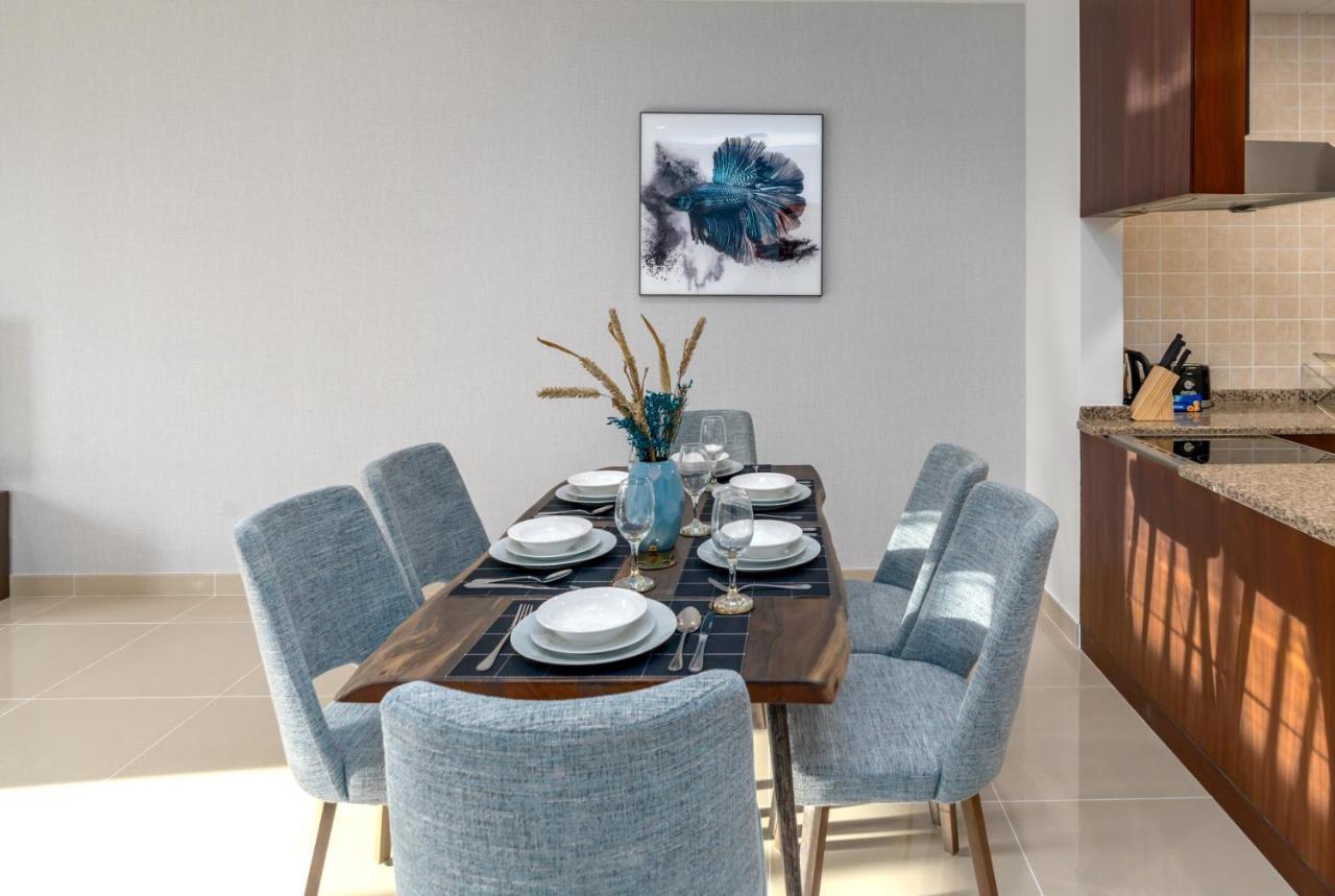 Globalstay At Palm Jumeirah Beachfront Paradise With Pool And Gym Dubai Ngoại thất bức ảnh