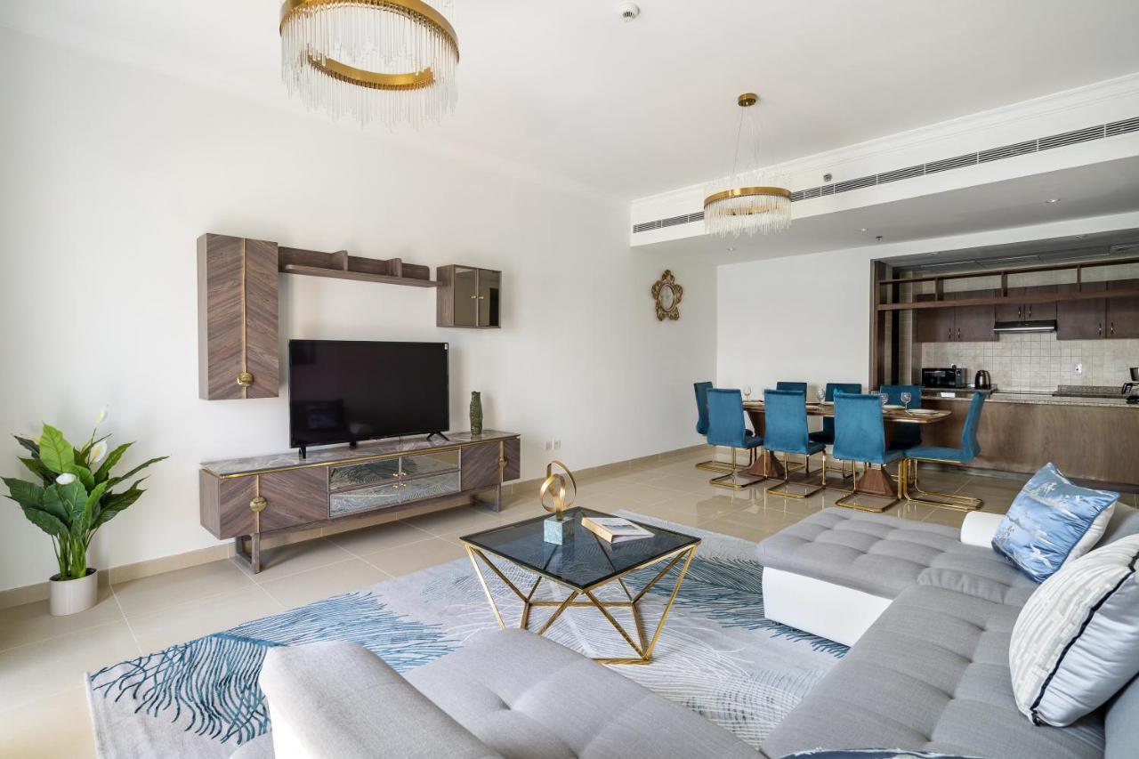 Globalstay At Palm Jumeirah Beachfront Paradise With Pool And Gym Dubai Ngoại thất bức ảnh